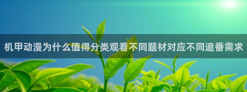 动漫天堂高清动漫:机甲动漫为什么值得分类观看不同题材对应不同追番需求配图